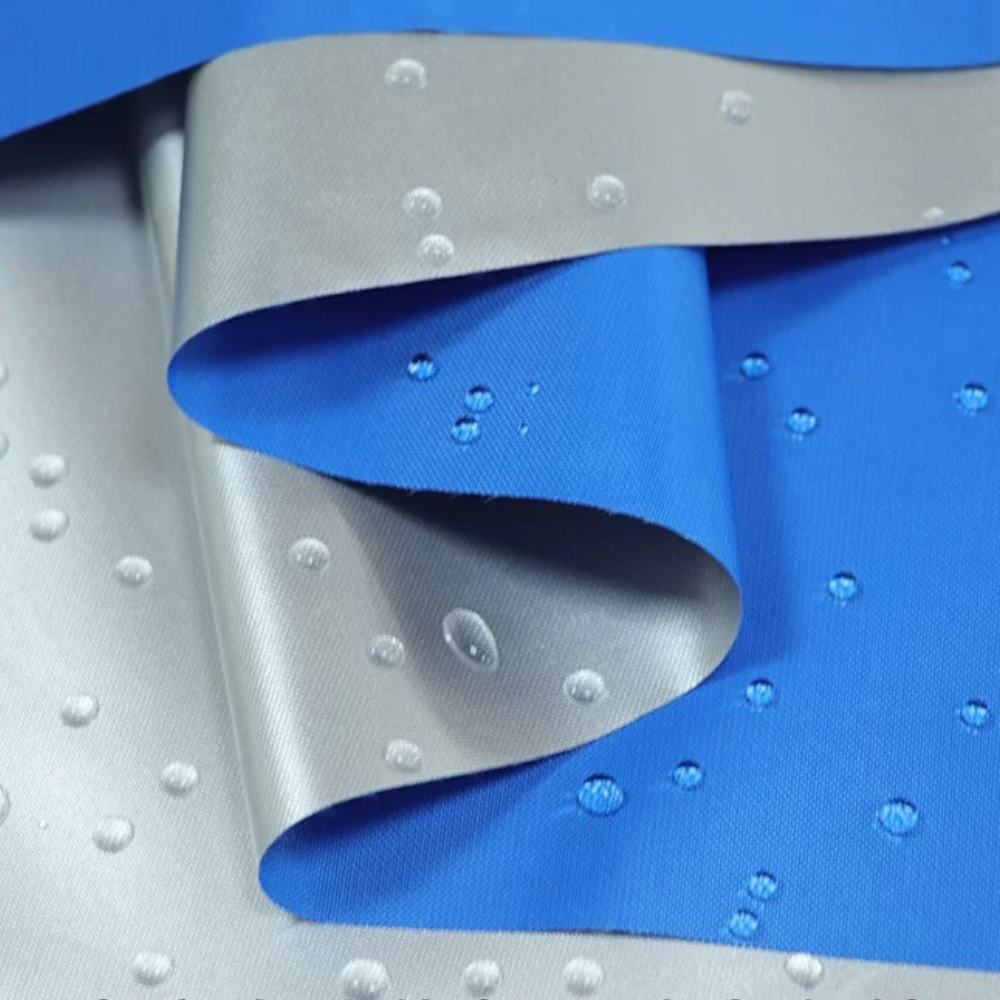 Silver Back Fabric for Roll up Banner