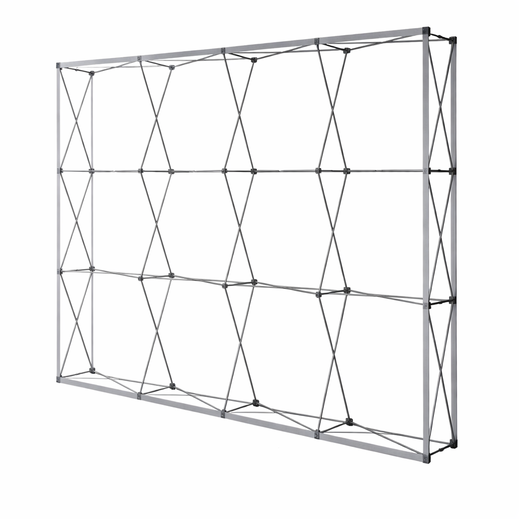 4Z0403 10*7.5FT Velcro Fabric Pop Up Display Stand Backdrop + Counter