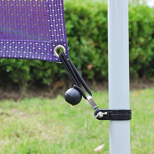 Horizontal Sign Posts 3x10ft Outdoor Horizontal Banner Post Yard Sign Displays Stand ...