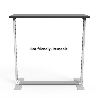 D100NP-3939 3.3FTx3.3FT PVC Frame Foldable Tool-free SEGFold Light Counter