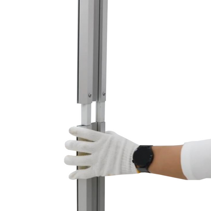 D100N-118118 10FT X 10FT SEGFold Light Box Backdrop Foldable Modular Portable 100% Tool-free