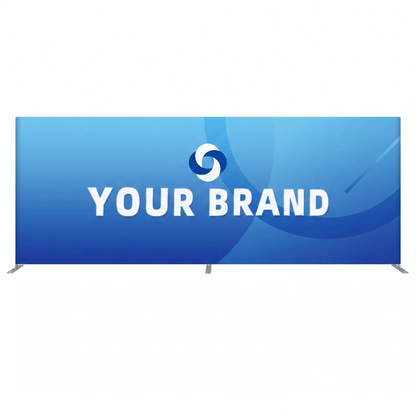 28C-FM20 20*8FT Premium Tension Fabric Display EZ Tube Frame Backdrop Banner Stand