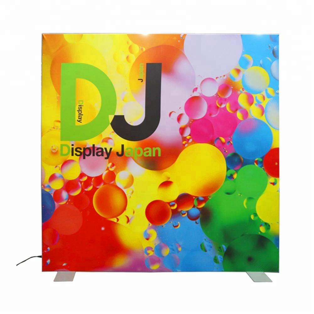 D80 8FT X 8FT Edge-lit SEG Light Box Trade Show Advertising Display