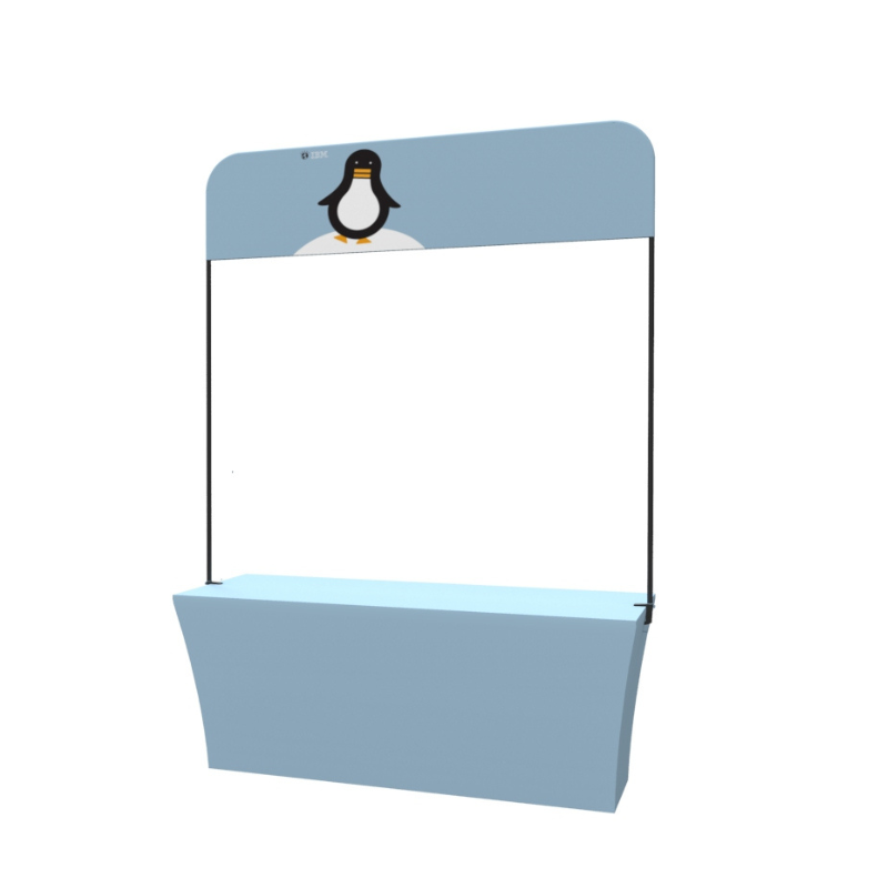 TE-11TT-W Table Top Banner Displays