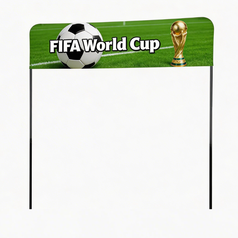 TE-11TT-W Table Top Banner Displays