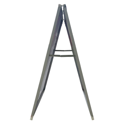 18FO 24"Wx36"H Aluminum Tool Free SEG A Frame Sidewalk Sign Sandwich Board