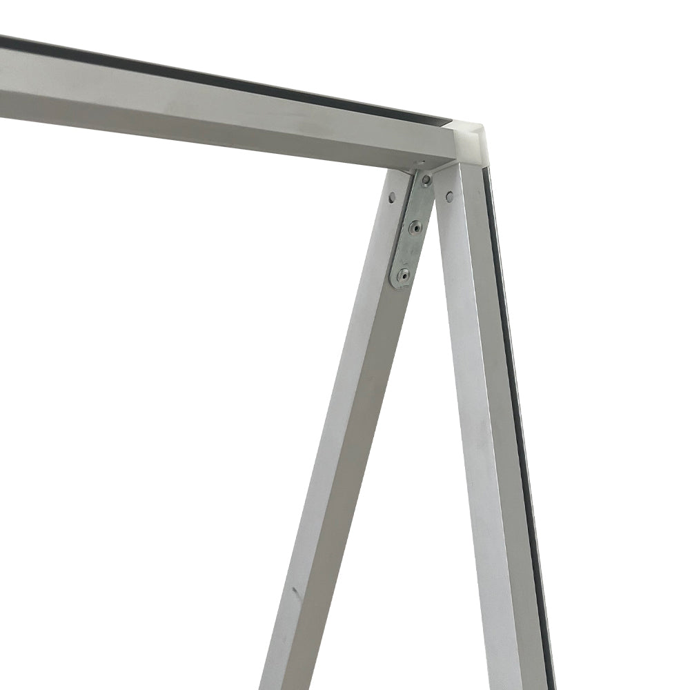 18FO 24"Wx36"H Aluminum Tool Free SEG A Frame Sidewalk Sign Sandwich Board