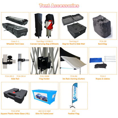 10x10FT Hexagon Aluminum Outdoor Canopy Tent