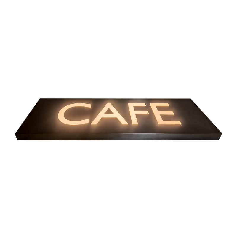 15.7‘’x47‘’ LED Banner Logo Sign