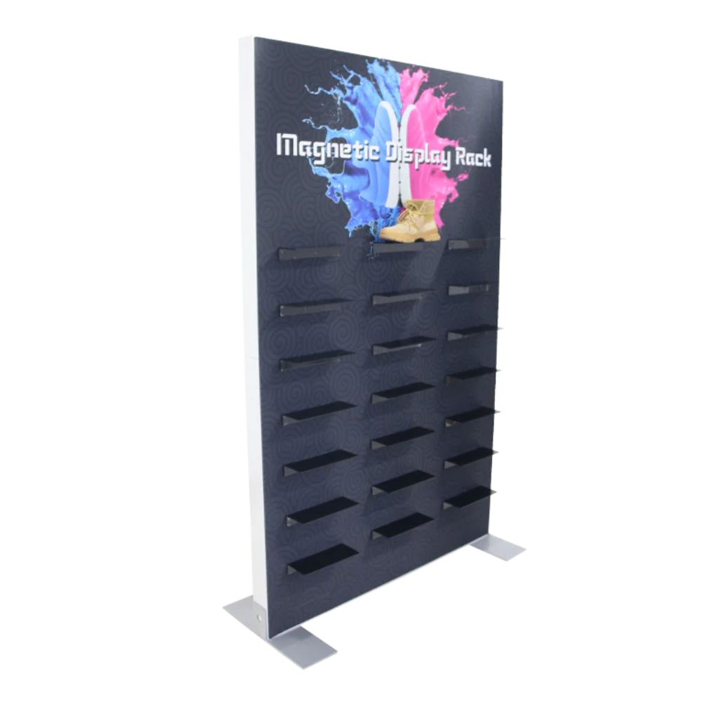 Magnetic SEG Display Rack - Portable &amp; Collapsible