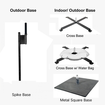 15BF-XS 6FT Block Flag Kit With Bag