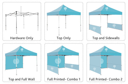 10x10FT Steel Outdoor Canopy Tent