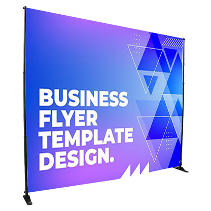 15LS 8X8FT 10X8FT Adjustable Backdrop Telescopic Step and Repeat Banner Stand Eco-Type