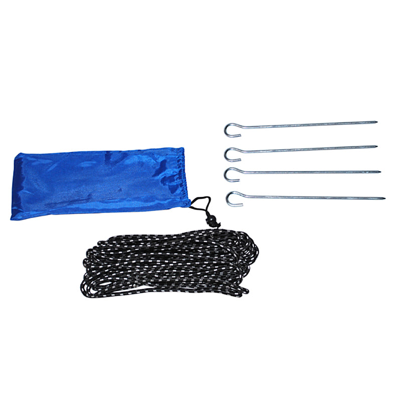 Ropes and Stakes for Steel Tent or Aluminium Canopy Tent