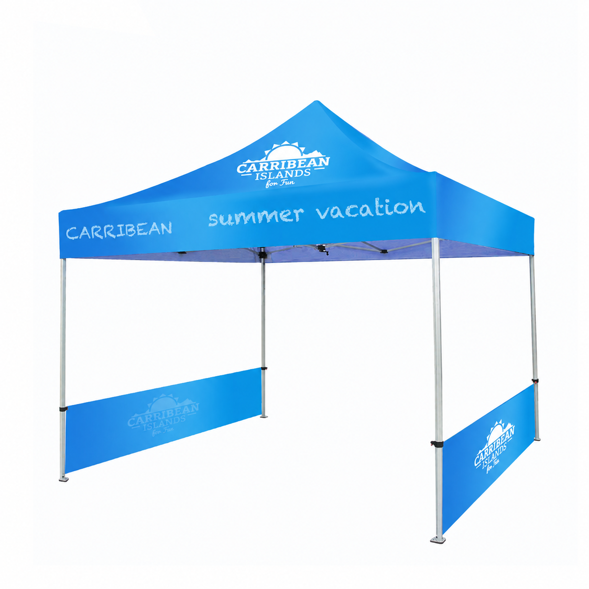 10x10FT Hexagon Aluminum Outdoor Canopy Tent